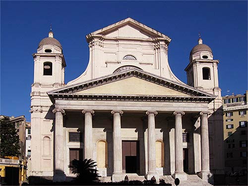 chiese di Genova Basilica della Santissima Annunziata del Vastato
